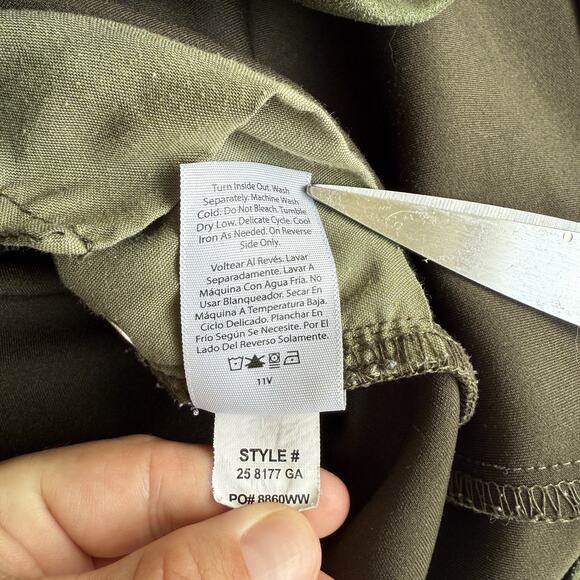 Wonder Nation Girls Small 6/6X Green Pull-On Skirt Adjustable Waist - Picture 8 of 8